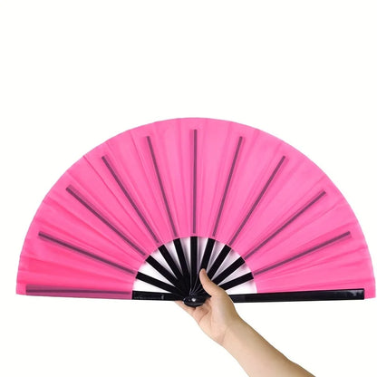 1 Kung Fu Fan – Square Chinese Symphony Fan for Fitness, Dance, Tai Chi & Martial Arts Practice