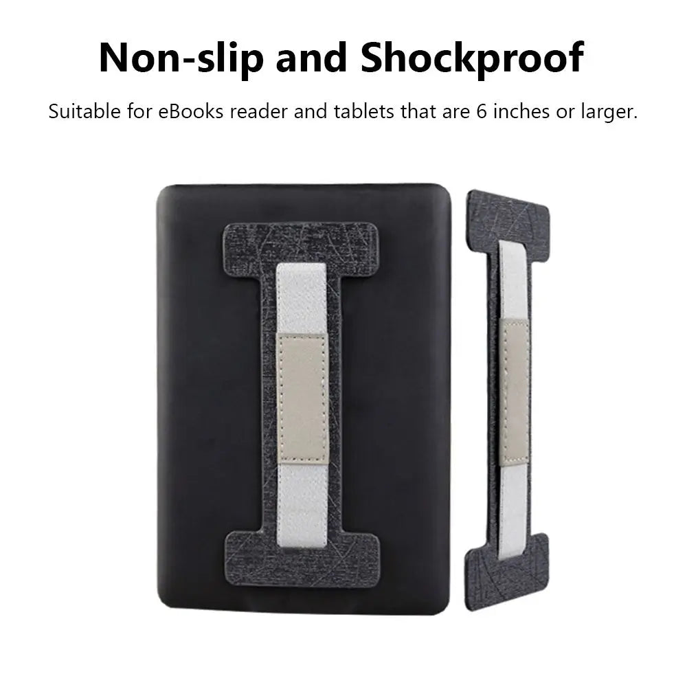 Universal Self-Adhesive Tablet Grip Strap - Anti-Slip Finger Sling Band for 6-10.5 Inch Kindle Tablet PC
