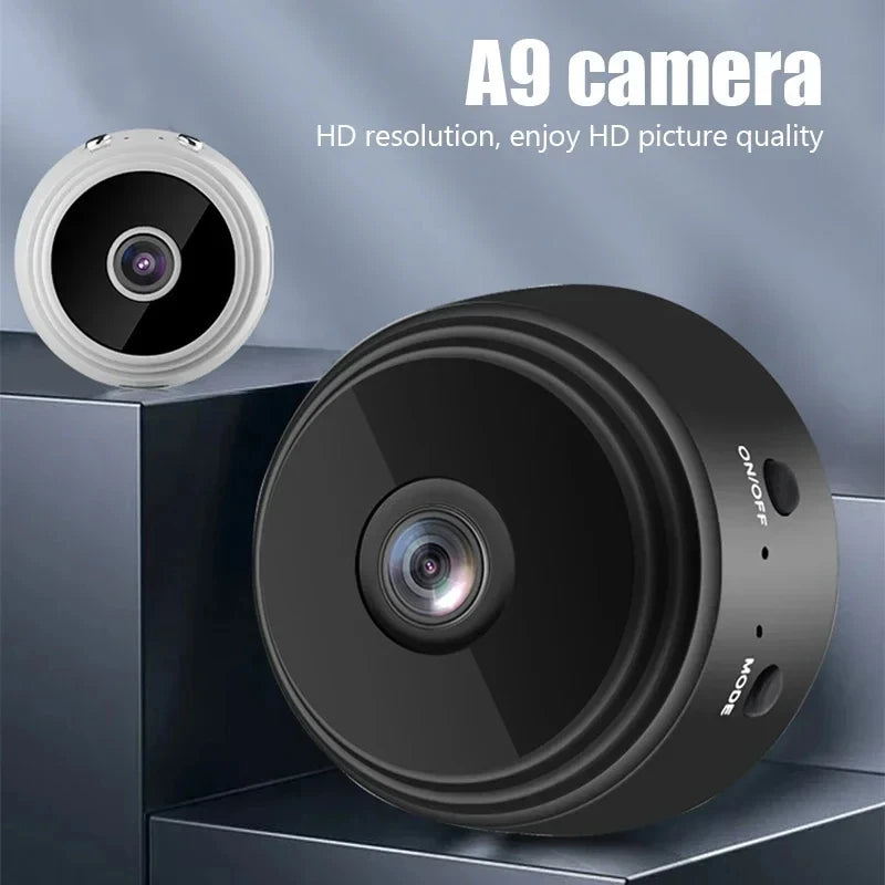 A9 WiFi Mini Camera — Wireless Security Video Recorder for Smart Home, Infant & Pet Monitoring
