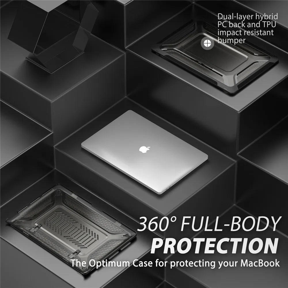 2023 New MacBook Laptop Case - Compatible with MacBook Pro 14, Air M2 13.6, Pro 16 and 13 - M1 M2 M3 Chip Protective Cover Accessories