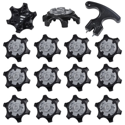 14pcs Golf Shoe Spikes Pins – Durable Ultra-Thin Cleats Replacement Set, Fits Ping System