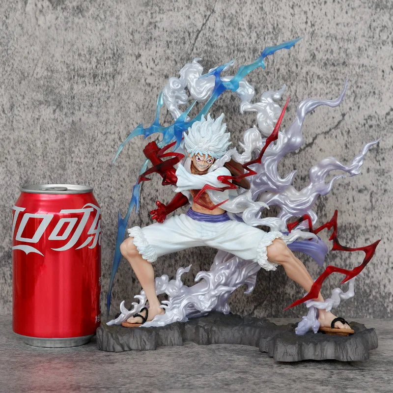25cm Raiden Five Gear Nica Lightning Luffy Action Figure – Collectible Model Statue, Doll Toy, Decoration Gift