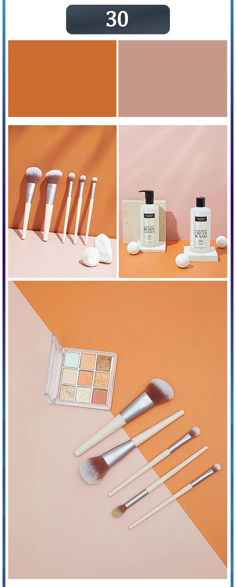 Photography Backdrops 57x87cm – Double-Sided Solid Color Photo Background for Studio, Newborn & Product Photography