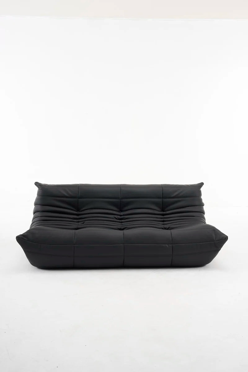 Caterpillar Togo Single Sofa – Tatami-Style Leisure Chair for Living Room or Bedroom, Reading & Relaxing Seat