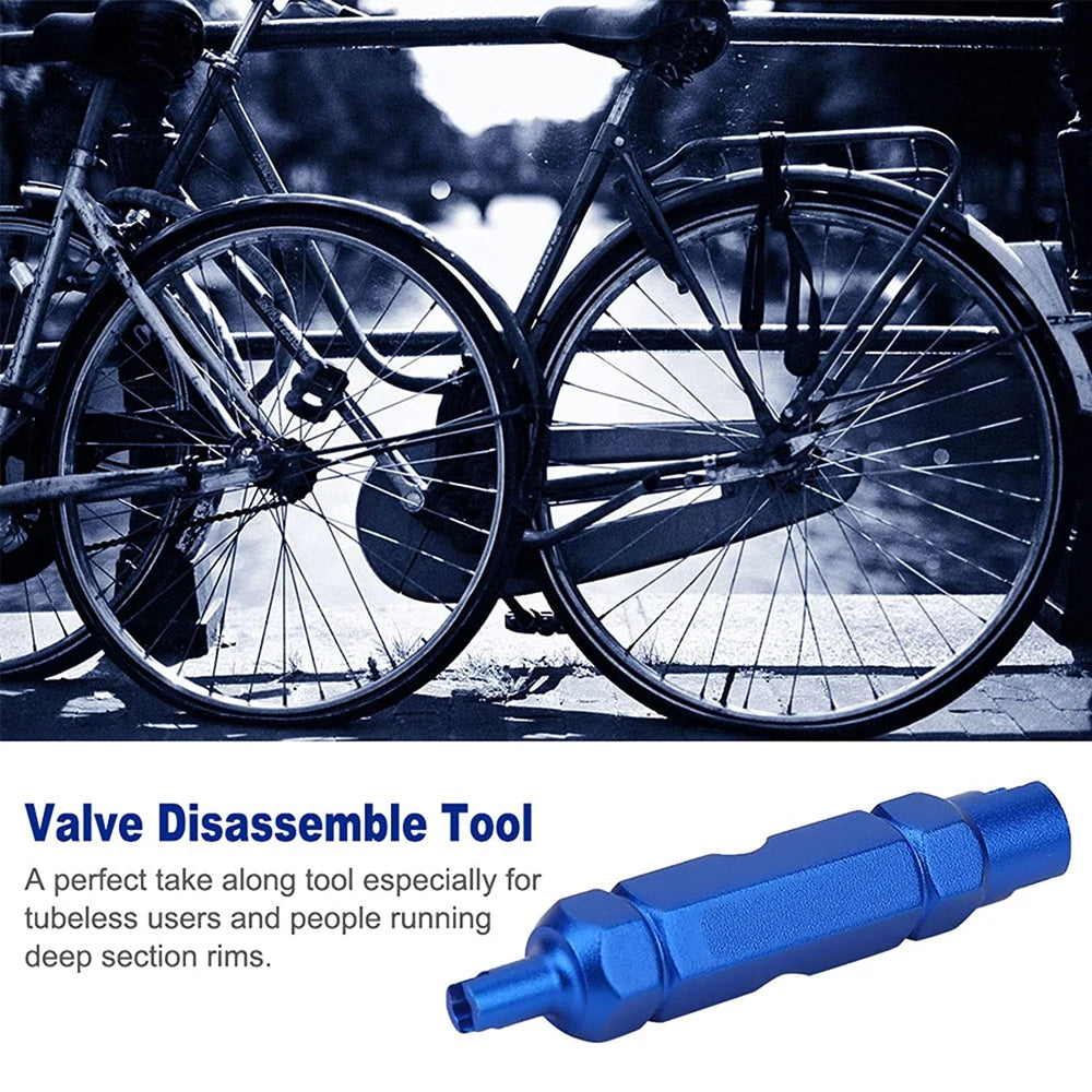 Valve Core Remover Tool – Presta & Schrader Tire Wrench for Bike, Car, Motorcycle & Bicycle Valve Repair