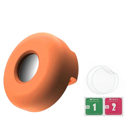 Airtag Dog Collar Holder – Silicone Protective Case for Apple AirTag, Full Body Cover Fits All Collar Sizes