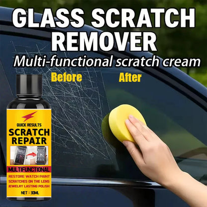 Glass Scratch Repair Paste – Polishing Paste for Windshields, Bathroom Glass, and Windows