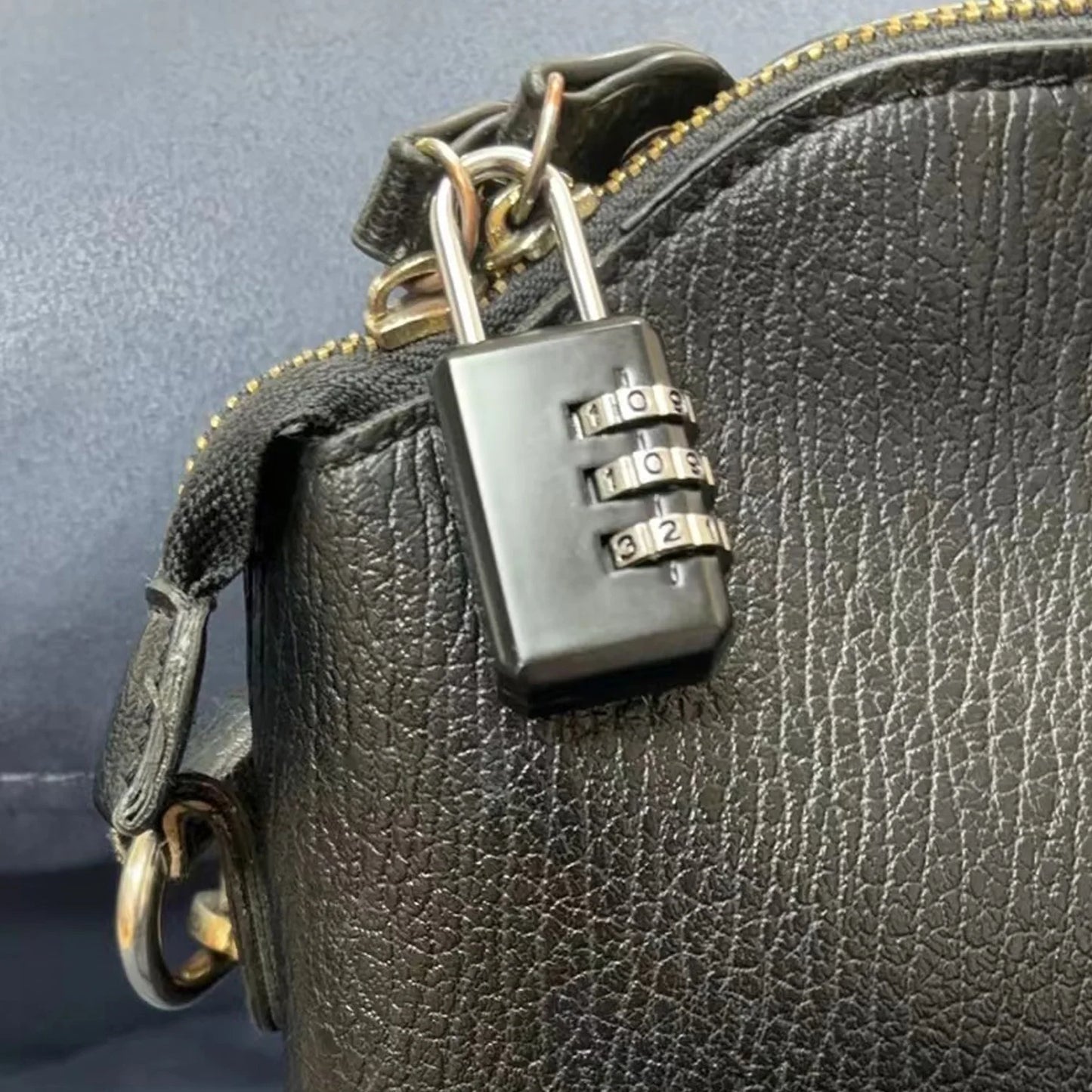 Small 3-Digit Combination Lock – Luggage, Backpack, Toolbox & Locker Padlock for Travel and Security