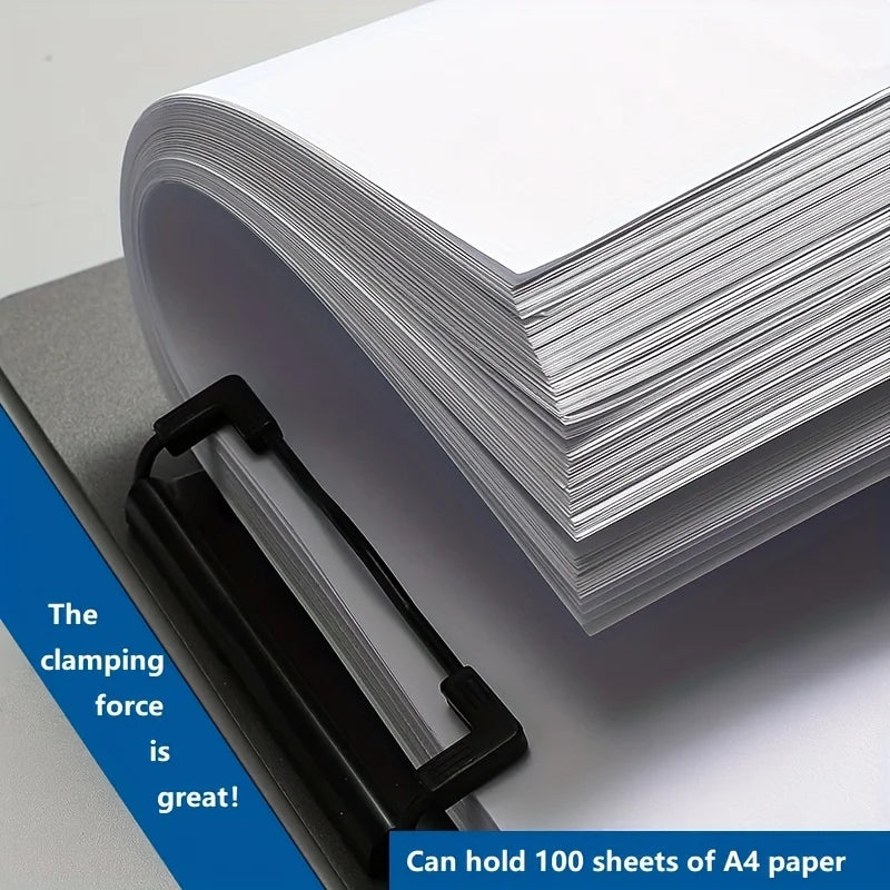 A4 File Folders - Documents Organizer Clipboard with Cover, Perfect for Business, School, and Office Supplies