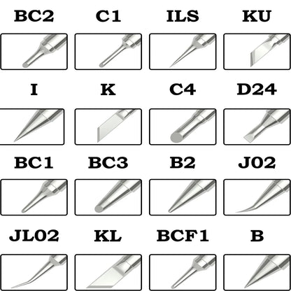 TS101 Soldering Iron Tip – Replacement for PINE64 Pinecil V2, TS100, TS-BC2 & ILS Models, Welding Repair Tool