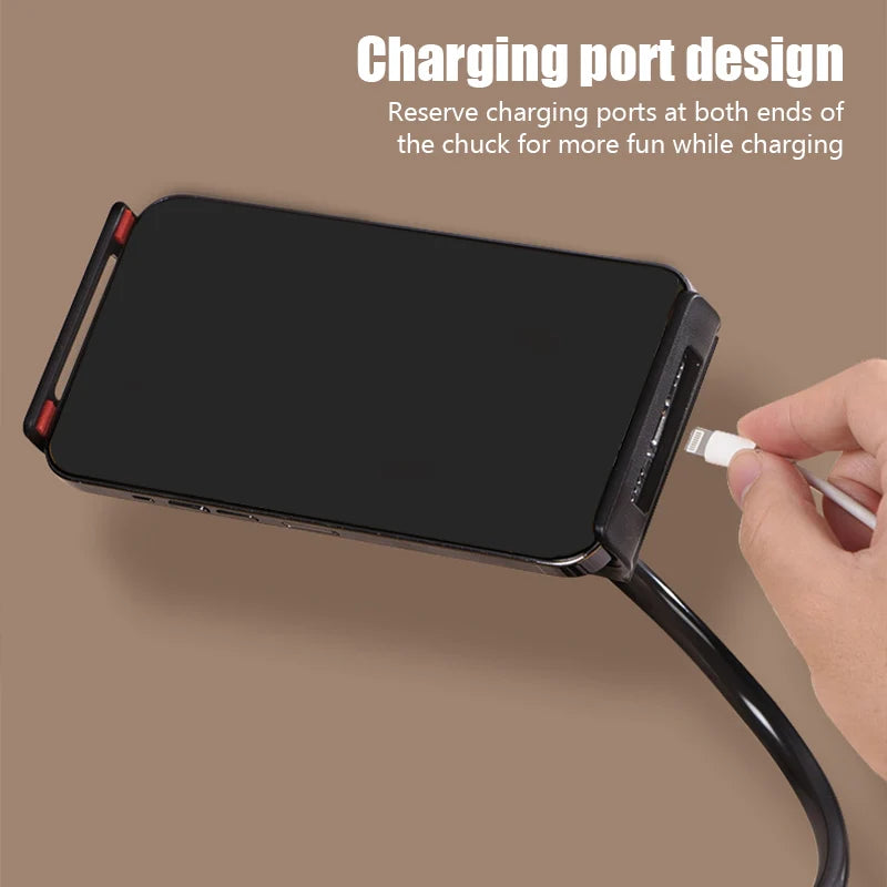 Flexible Lazy Bedside Phone & Tablet Stand — Portable Adjustable Desktop Holder for iPad & Smartphones