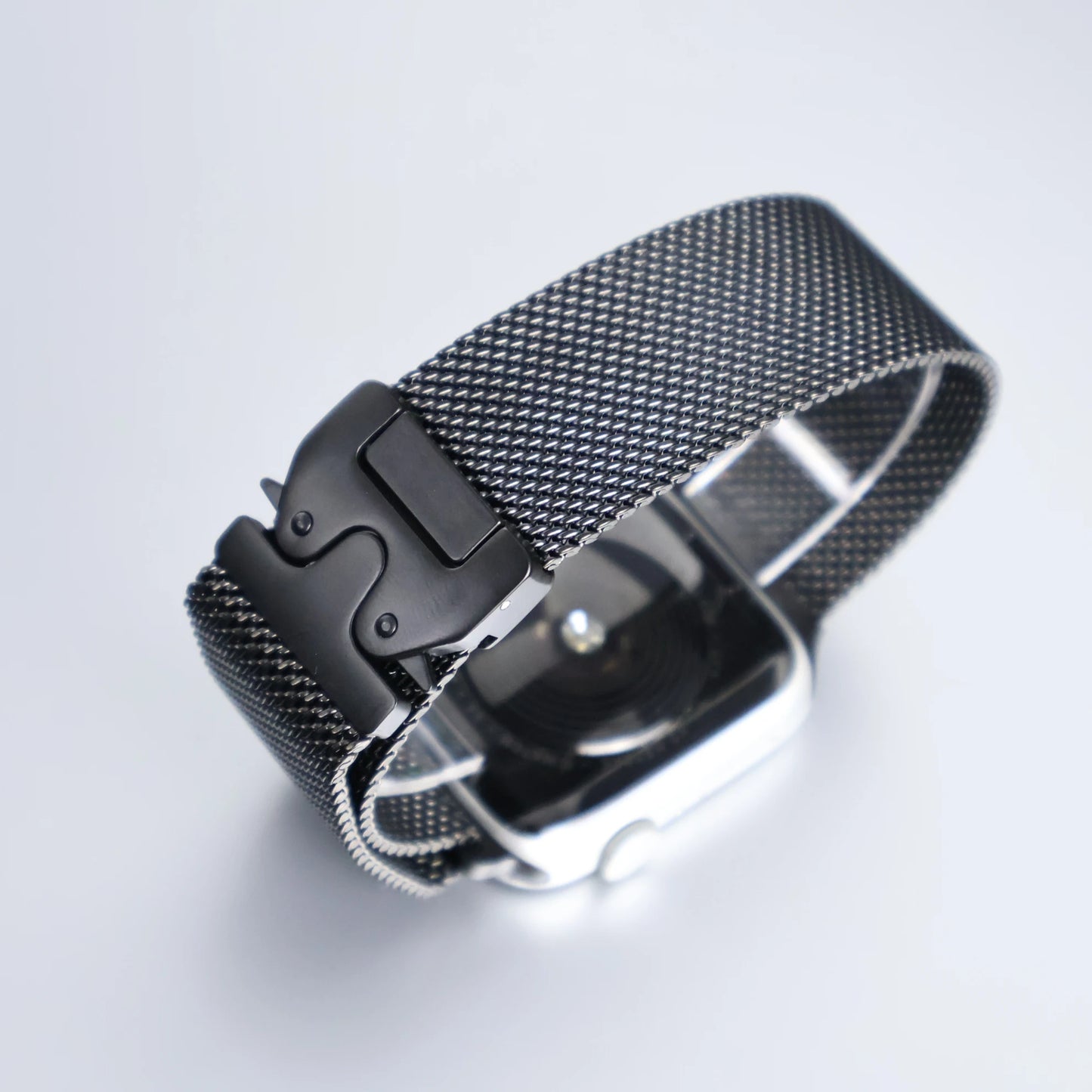 Titanium Band for Apple Watch Ultra 2 (49mm) – Milanese Loop with Secure Parachute Buckle, Compatible with Series 5-10