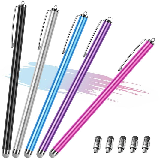 18.5cm Stylus Pen for iPhone, Samsung, and Tablets - Universal Capacitive Touch Screen Pencil for Drawing