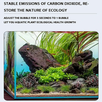 2024 DIY Aquarium CO2 Regulator – Electromagnetic Valve, Bubble Counter & Pressure Reducing System for Fish Tank