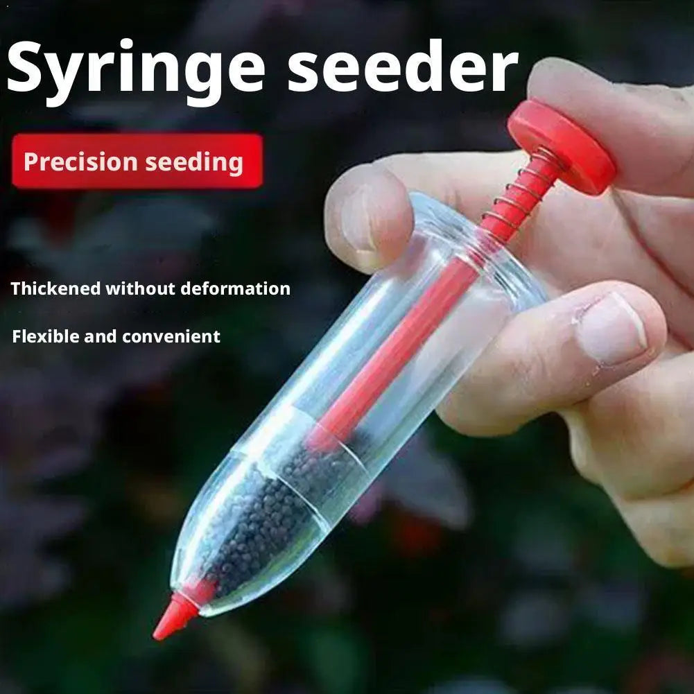 Manual Seed Dispenser – Precision Hand Seeder Sower Tool for Small Seeds, Mini Indoor Gardening Planter