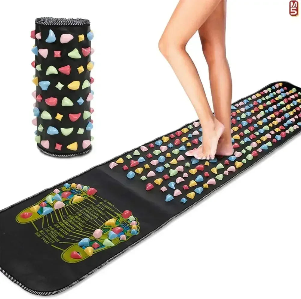 Finger Pressure Board Foot Massage Pad – Acupoint Mat for Nerve Relief & Muscle Relaxation