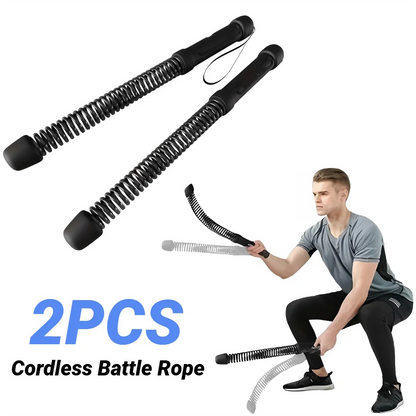 Ergonomic Strength Training Bar – Stainless Steel Biceps & Triceps Muscle Expander