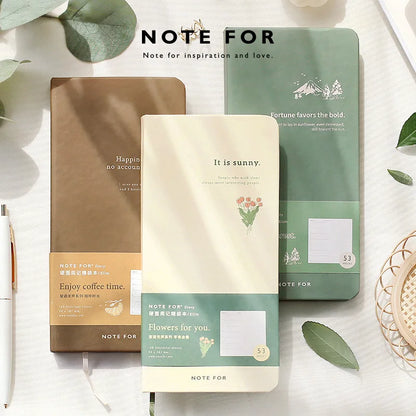 Retro Weekly Planner Notebook – Slim Notepad for Office & School, Cute Weekly Record Book