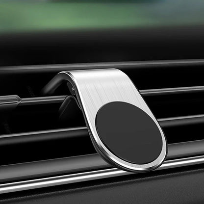 Magnetic Car Phone Holder – Air Vent Clip Mount for Mobile, GPS Support for iPhone, Xiaomi, Samsung, LG