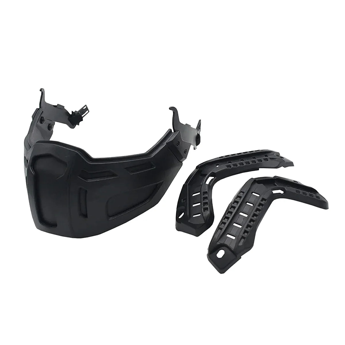 Tactical FAST Helmet Half Face Mask with Flip Goggles – Airsoft, Paintball, and Hunting Gear Accessories