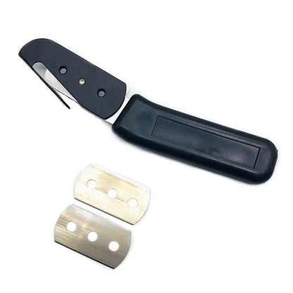 Vinyl Wrapping Paper Backing Slitter Knife: Carbon Fiber Car Sticker Cutter - Safety Tool for Film Vinyl Cutting
