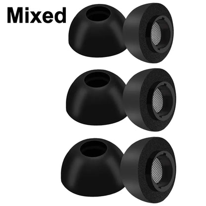 Samsung Galaxy Buds3 Pro Replacement Ear Tips – Soft Memory Foam Noise-Cancelling Eartips