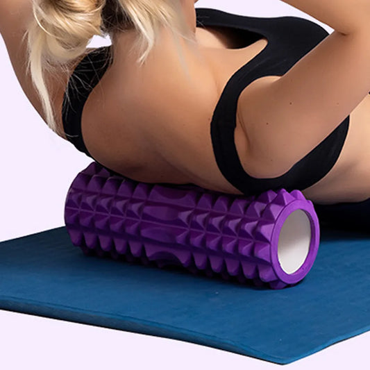 26cm Yoga Column Foam Roller - Gym Fitness Pilates Exercise Back Massage Roller for Home Fitness Equipment