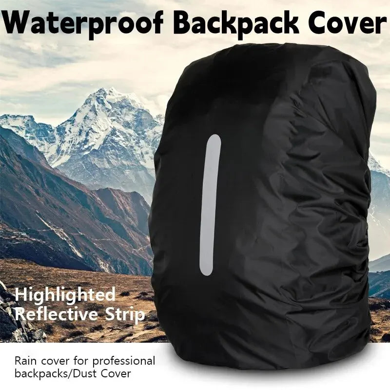 Waterproof Backpack Rain Cover for 20-70L - Outdoor Camping, Hiking, and Mountaineering Dust Protection Cap