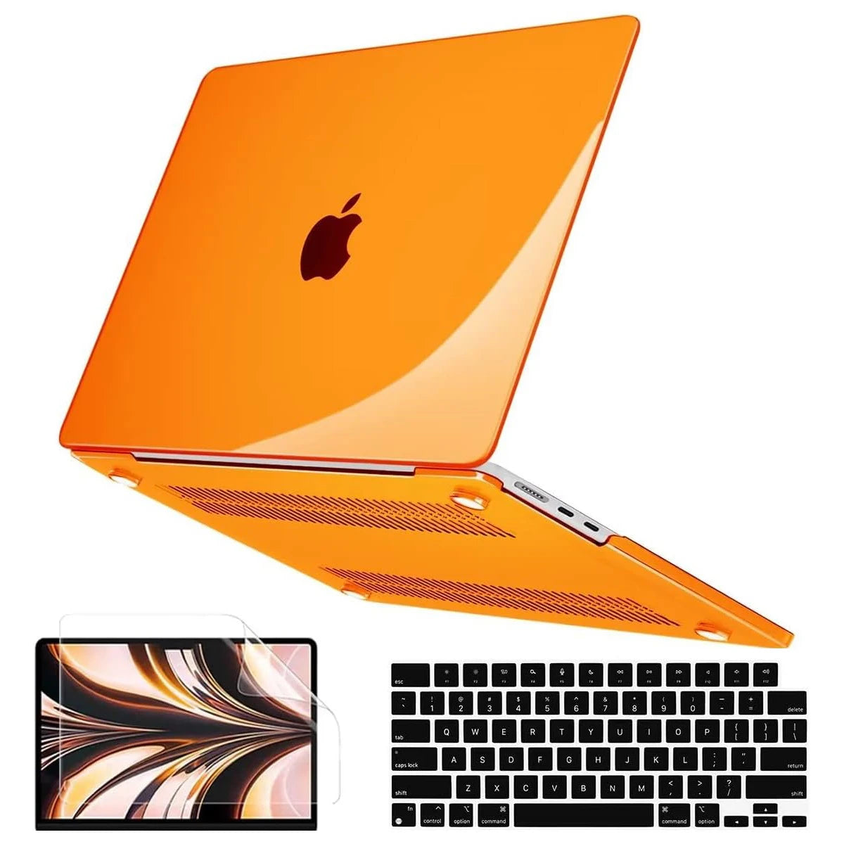 EGYAL Hard Shell Case for MacBook Air 15 M2 & 13.6" 2022, MacBook Pro 13 M1/Pro 14/16, M1 Air 13 A2337
