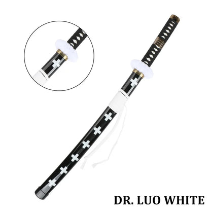 3-Piece Roronoa Zoro Katana Set – Anime Cosplay Toy Swords with Belt & Sword Holder