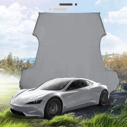 Tesla Model 3 & Model Y Inflatable Car Bed – Suede Fabric Travel Air Mattress for Camping (2017-2024)