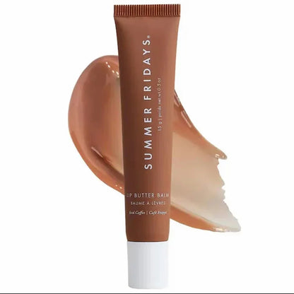 Summer Fridays Lip Balm – Moisturizing Vanilla Pink Sugar & Coffee Cake Scented Lip Gloss, Transparent Lip Oil Makeup