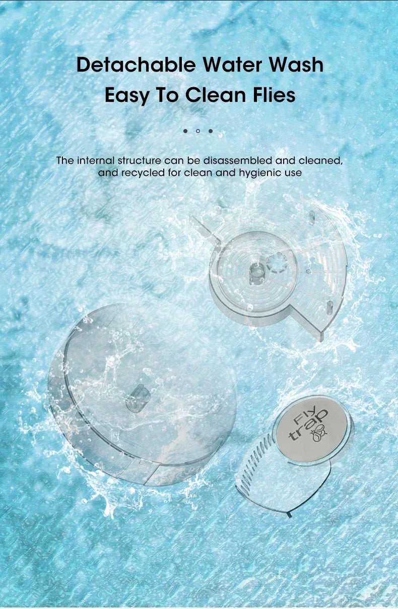 USB Electric Fly Trap — Automatic Insect Catcher & Pest Control Device for Flies