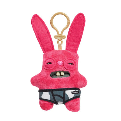 12cm Fuggler Ugly Monster Plush Keychain – Funny Kawaii Rabbit Stuffed Doll Pendant Gift for Kids
