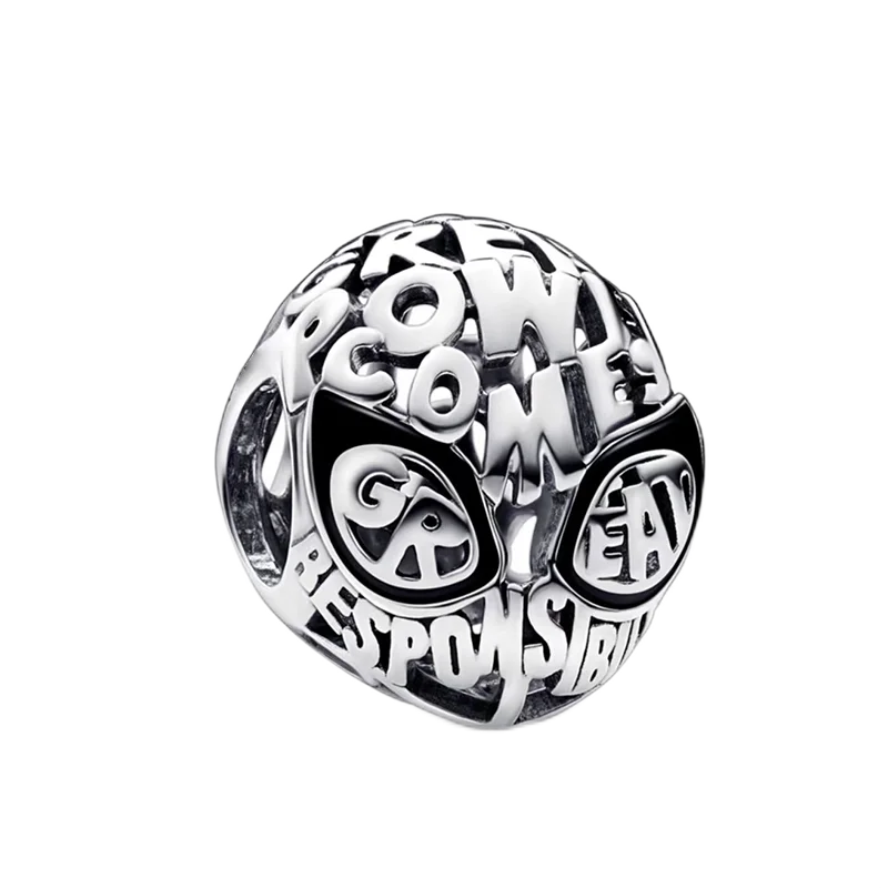 Fall New 925 Silver Plated MINISO Marvel Star Wars Rescuers Pendant Charm – Fits Original Pandora Bracelet, DIY Jewelry for Women