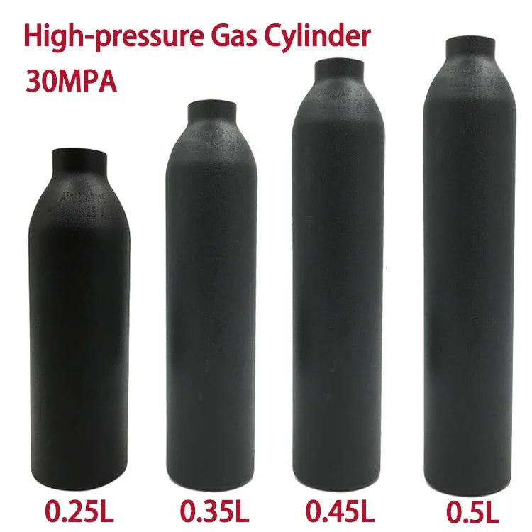 High-Pressure Bottle Thread M18*1.5 — 30PMA CO2 & Oxygen Tank Connector for Diving, Aquarium, and Soda Drink Cylinders