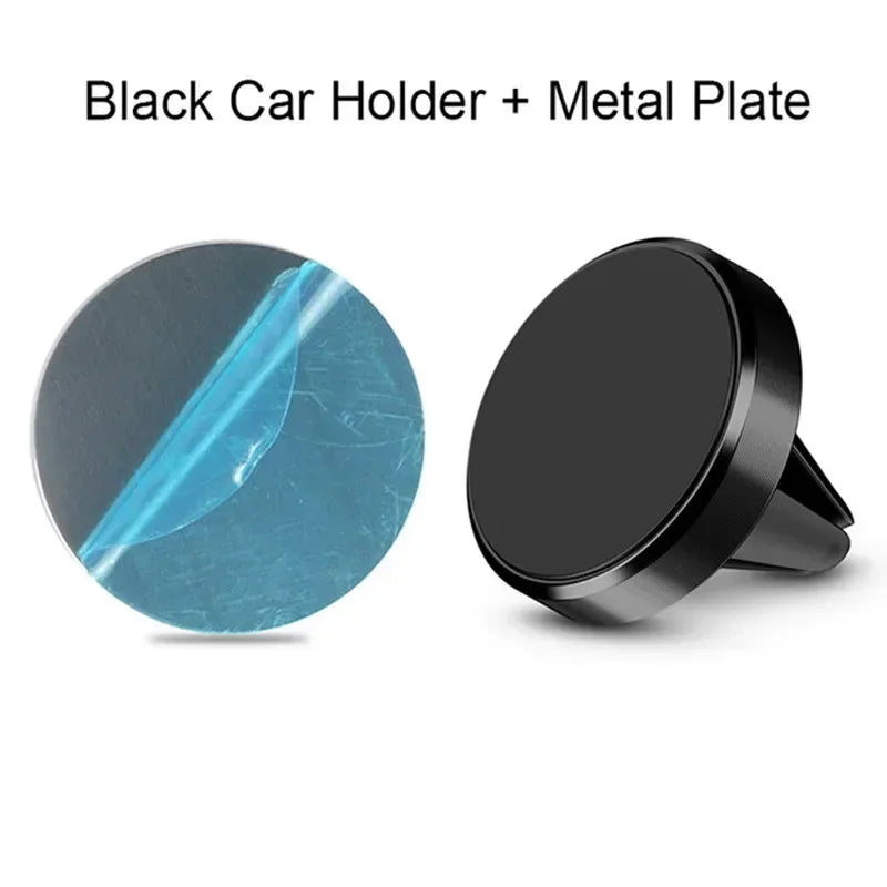 Magnetic Car Phone Holder – Air Vent Mount Stand for iPhone, Samsung, Xiaomi, Huawei Smartphones
