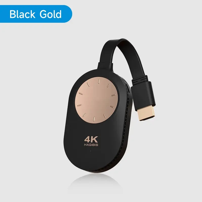 Hagibis Wireless HDMI Display Dongle Adapter – 4K@60Hz Wireless Extender for Laptop, PC, Smartphone, HDTV, Projector, IOS