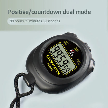 Professional Digital Pocket Stopwatch – Handheld Chronometer Timer with 0.01s Precision for Outdoor Sports & Training
