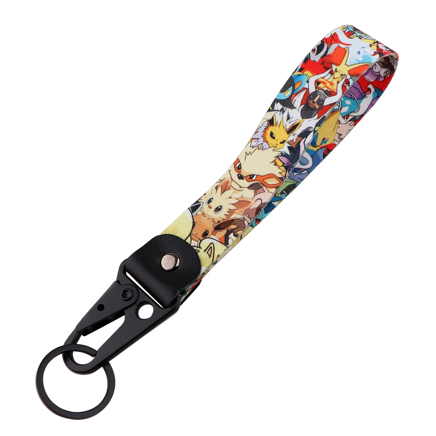 Anime Dinosaur Keychain Lanyard – Cute Car Keyring Toy Bag Pendant & Key Holder Gift