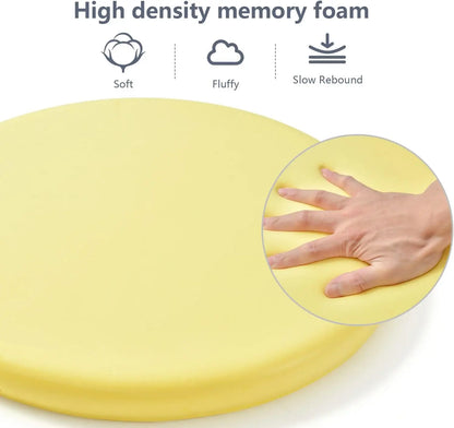 Memory Foam Seat Cushion – Anti-Slip Soft Round Pad for Floor, Office Chair, Bar Stool, Available in 30/35/40cm