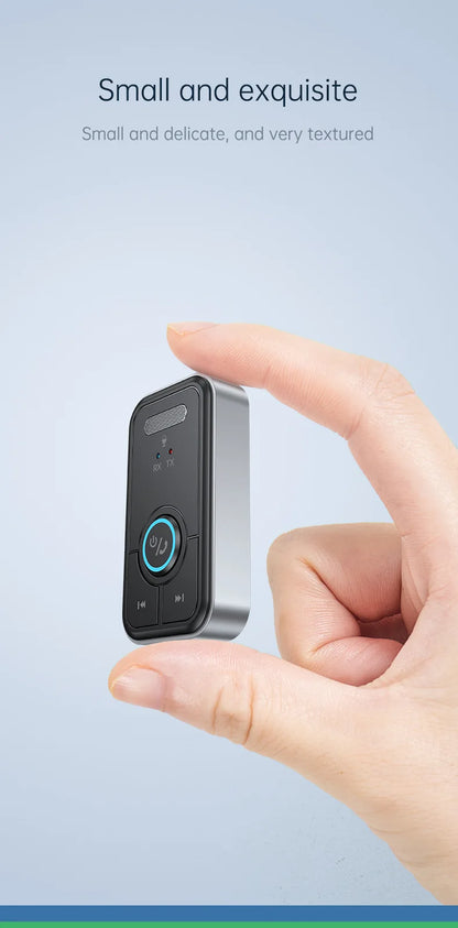 Bluetooth 5.3 Audio Adapter – Wireless Transmitter & Receiver for Car, Music, Headphones, Speakers, 3.5mm AUX