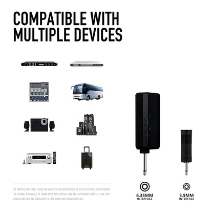 Gold 2.4GHz Wireless Handheld Microphone – Dynamic DJ Recording & Mixer Mic