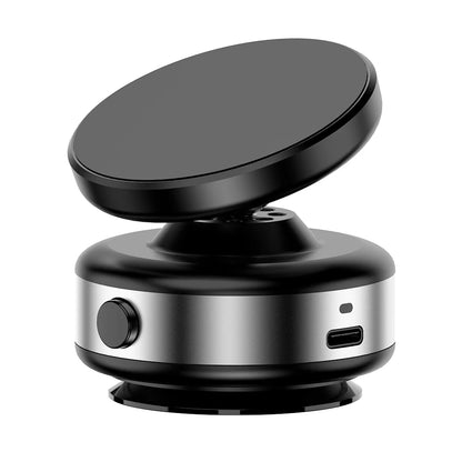 Car Phone Holder Magnetic Mount – 360° Rotating Strong Magnet Vacuum Adsorption for iPhone 12-16 Pro Max