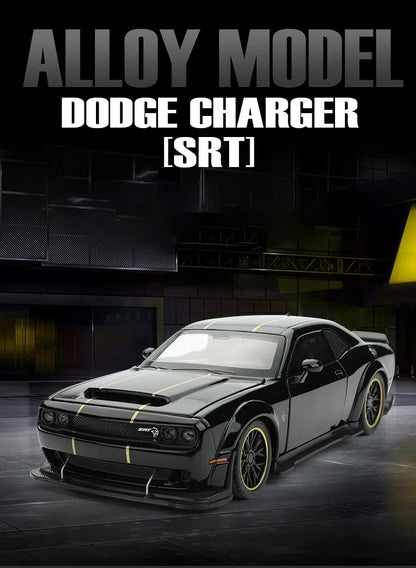 1:32 Dodge Challenger SRT Hellcat Redeye Diecast Model – V8 Alloy Metal American Muscle Sports Car Collectible