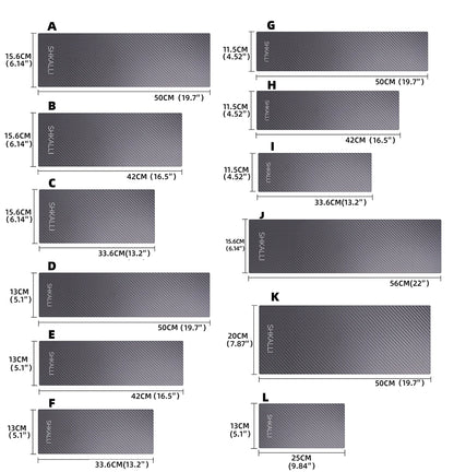 Professional Carbon Fiber Balayage Board – Hair Coloring & Dyeing Tool for Barbers and Hairdressers