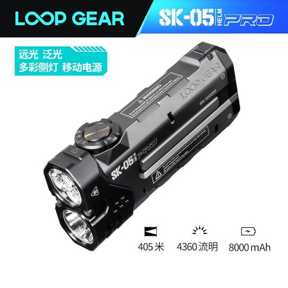 Original Outdoor Multifunctional LED Flashlight – 4360LMS Long-Range Strong Light with Ultra-Long Battery Life, Rechargeable for Camping