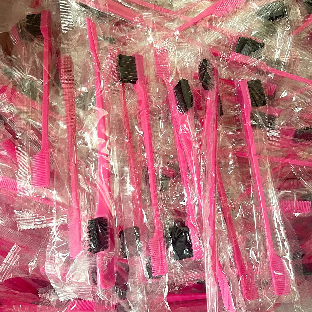 10/20PCS Double-Sided Hair Edge Control Brushes – Multifunctional Hair & Eyebrow Styling Tools