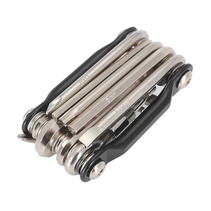 10-in-1 Multifunction Bicycle Repair Kit – MTB Bike Wrench, Screwdriver, Chain & Spoke Tools
