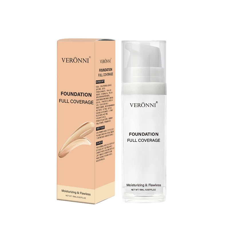 Pure White Liquid Foundation – Long-Lasting COS Stage Makeup Concealer & Mixable Brightening Adjuster